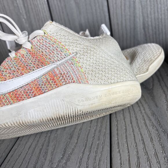Size 10.5 - Nike Kobe 11 Elite 4KB Low White Horse 824463-199 - Used 2015 main image 4